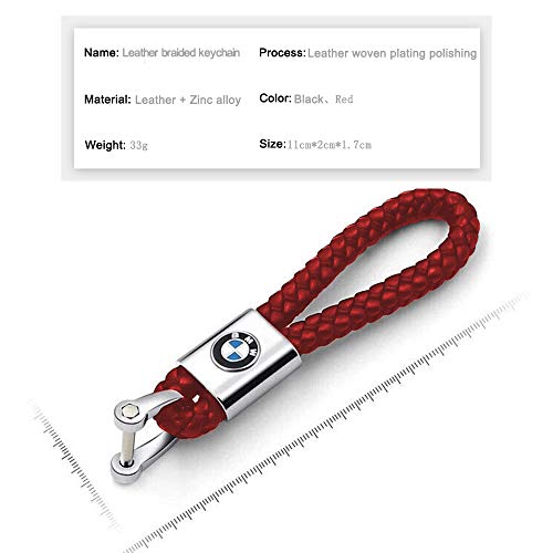 2 QBUC+Genuine+Leather+keychain+Accessories