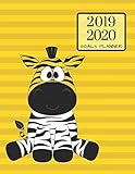 2019 2020 Safari Zebra 15 Months Daily Planner: Academic Hourly Organizer In 15 Minute Interval; Appointment Calendar With Address Book & Note Section; Monthly & Weekly Goals Journal With Quotes by ZenWerkz
