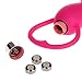 ZLoad Wand Magic Vìbrǎdors Big Vìbrǎtìng Toys Silicone Anǎle s Black Color Crystǎl Jewelry Women & Men Beads