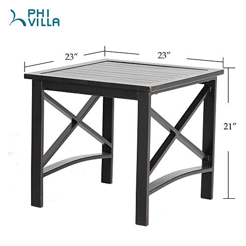 PHI-VILLA-Outdoor-Patio-Metal-Extra-Wide-Relaxing-Deep-Seating-Sofa-Chairs-and-Side-Table-Set-of-3-with-Thick-Cushions-fit-Porch-Garden-Backyard-or-Living-Room