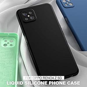 Cresee - Custodia in silicone per Oppo Reno 4Z 5G, con protezione per fotocamera, rivestimento in microfibra… - immagine 7