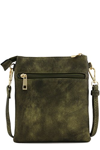 5 Functional+Multi+Pocket+Crossbody+Antique