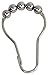 eT's Premium Shower Curtain Hooks Rings – Heavy Duty 100% Stainless Steel Polished Chrome, Set of 12 – Decorative, Easy to install, Smooth Gliding Rust-Free Hooks