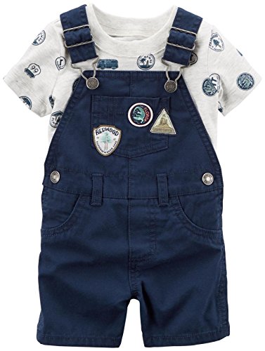 Carter's Baby Boys 2 Piece Sets 127g398, Navy, 3M