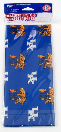 NCAA Kentucky Wildcats Wrapping Paper - Thumbnail 2