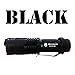 AOR Flashlights #400LMQ5 Cree Mean Tactical LED Rechargeable EDC Flashlight - 3 Light Modes Adjustable Focus Light Led Flashlight - Padded Water Resistant Box, Charger, Belt Clip, Battery (Black)