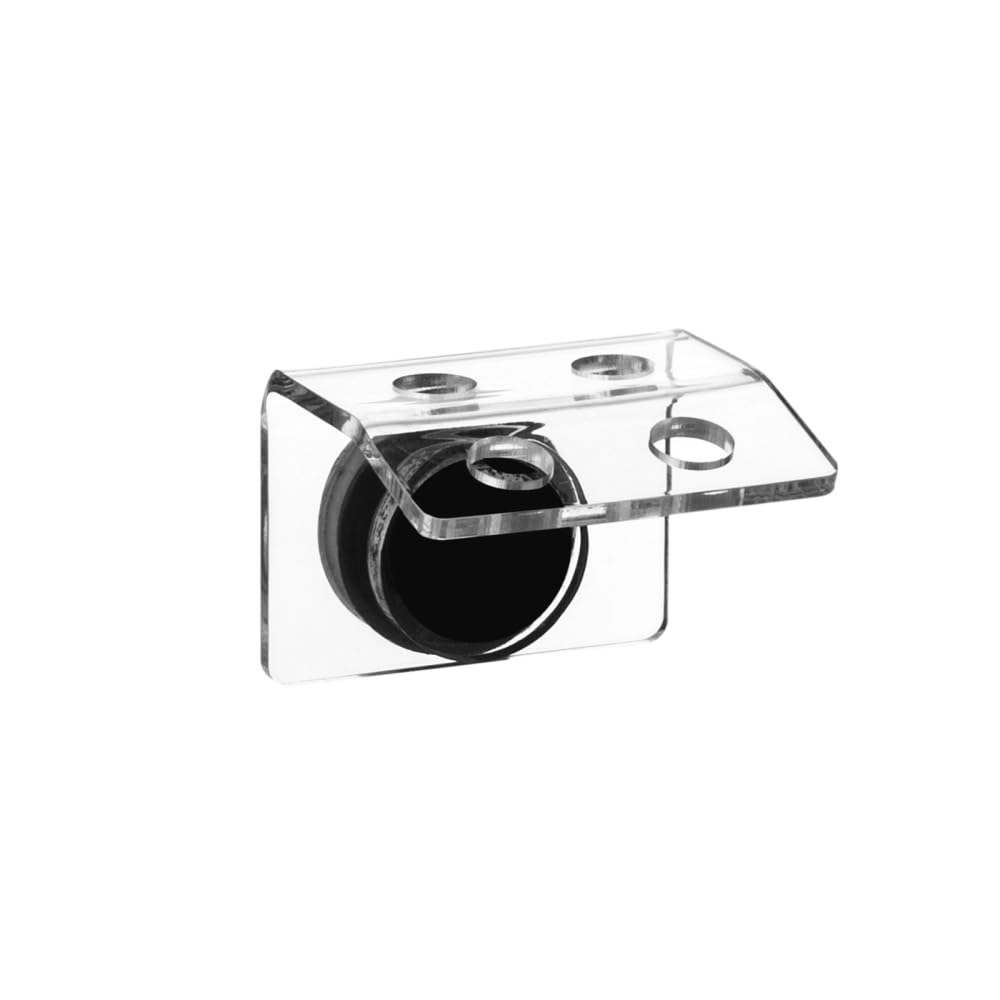 MiOYOOW Coral Frag Holder, 4/8 Plug Holes Acrylic Coral Frag Rack with Magnetic Suction Cup for Aquarium Household Fish Tanks