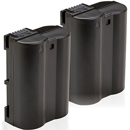 BM Premium Pack Of 2 EN-EL15 Batteries for Nikon 1 V1, D600, D610, D750, D800, D810, D7000, D7100 Digital SLR Camera + More!!