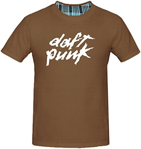 Chimpanzee Men's Daft Punk T-shirt (Chocolate XX-Large)