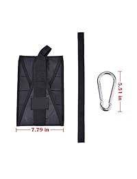 XQMART AB Correas Suspensión Colgante Correas Cinturones Abdominal Musculos Entrenamiento Gimnasio Hogar Ejercicio Gimnasio y Abdominal Ejercicios 1 Par