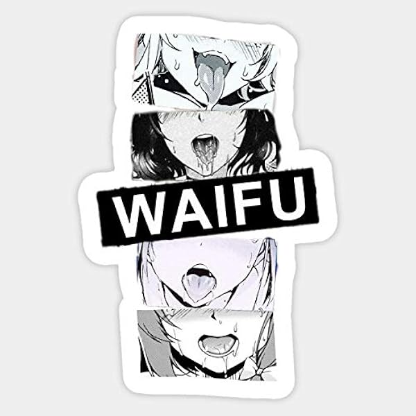 Amazon Com Ahegao Waifus Sticker Graphic Car Vinyl Sticker Decal Bumper Sticker For Auto Cars Trucks