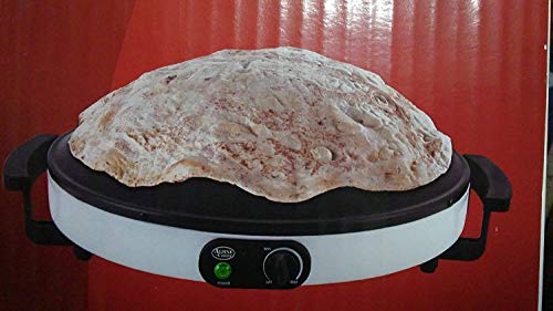 ELECTRIC Professional Model Tawa Saj Bread Roti Pan Chapati Flat Bread Tortilla Pita Bread Maker warmer Machine 120V.