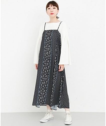 Amazon Kbf Kbf レディスワンピース Kbf バックリボンロングキャミワンピース Black One ワンピース チュニック 通販