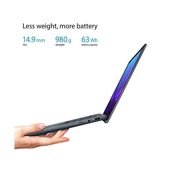 ASUS ZenBook 14 UX435EG Full HD 14" Touchscreen Laptop (Intel i7-1165G7, Nvidia MX450 Graphics Card, 16GB RAM, 512GB SSD, 32GB Intel Optane Memory, Windows 10) Includes ScreenPad 2.0