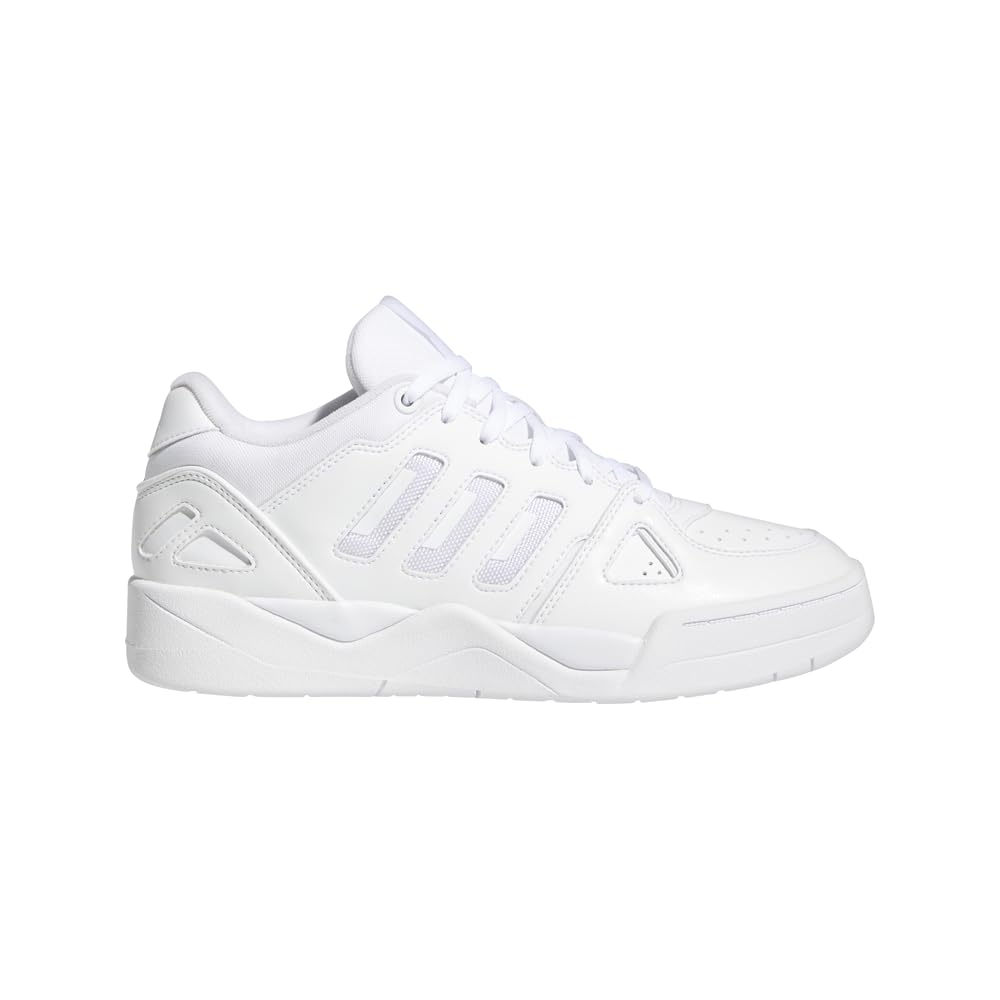 Adidas Men’s Midcity Low Top, White/White/Grey, 4.5