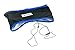 CozyPhones Sleep Headphones - Over Ear Headphones from Ultra Thin Cool Mesh Wired for Side Sleepers, Meditation, Running, Laptop, and Phone - Blue