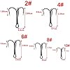 Shaddock-Fishing-100Pcs-Sharp-Treble-Fishing-Hooks-OShaughnessy-Sharpened-Treble-Hooks-High-Carbon-Steel-Black-and-Red-Fishing-Treble-Hook-Hooks-Size-246810607080100 Shaddock-Fishing-100Pcs-Sharp-Treble-Fishing-Hooks-OShaughnessy-Sharpened-Treble-Hooks-High-Carbon-Steel-Black-and-Red-Fishing-Treble-Hook-Hooks-Size-246810607080100