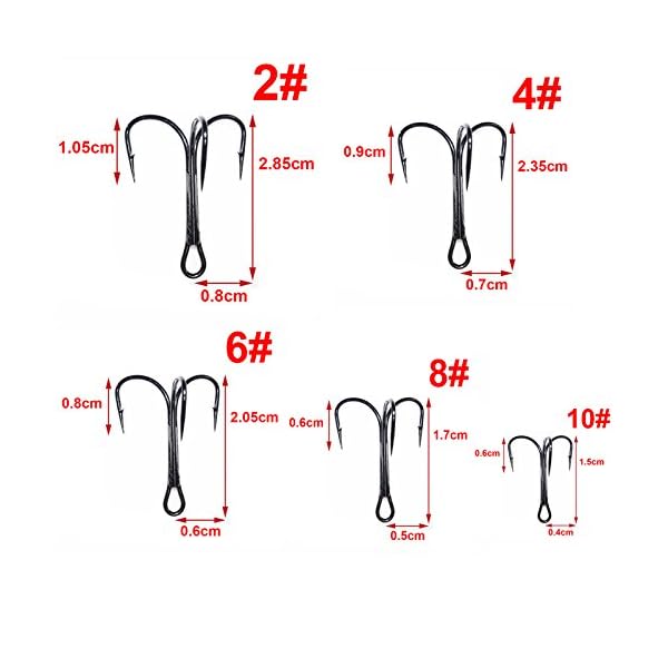 Shaddock-Fishing-100Pcs-Sharp-Treble-Fishing-Hooks-OShaughnessy-Sharpened-Treble-Hooks-High-Carbon-Steel-Black-and-Red-Fishing-Treble-Hook-Hooks-Size-246810607080100 Shaddock-Fishing-100Pcs-Sharp-Treble-Fishing-Hooks-OShaughnessy-Sharpened-Treble-Hooks-High-Carbon-Steel-Black-and-Red-Fishing-Treble-Hook-Hooks-Size-246810607080100