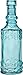Luna Bazaar Turquoise Blue Cylinder Decorative Glass Bottles - CG76A