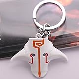 Generic New Arrive Dota 2 Juggernaut Yurnero Jugg Masque Logo Alloy Keychian Pendant