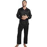 Lunya Men's Washable Silk Pajamas for Men - Men's Sleepwear - Multiple Color Options - Size S-XXL