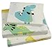 J-pinno Polka Dot Dino Cute Dinosaur Cartoon Sheet Set 100% Cotton 3 Pieces Twin for Kids Girls Boys Children Flat Sheet + Fitted Sheet + Pillowcase Bedding Decoration Gift Set