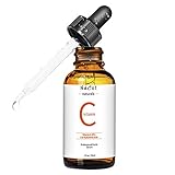 Vitamin C Serum for Face - NaCot Vitamin C Serum 20% Vit C with Hyaluronic Acid and Vitamin E - Natural & Organic Anti Wrinkle Anti Aging Facial Serum - 30ml