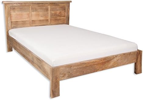 Odisha Rustic Mango Wood King Size Bed Frame Only Solid Mango Wood 5 Bed Frame Distressed Bedroom Furniture Amazon Co Uk Kitchen Home