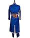 Ya-cos Fullmetal Alchemist Colonel Roy Mustang Military Uniform Cosplay Costume,Blue ,Medium
