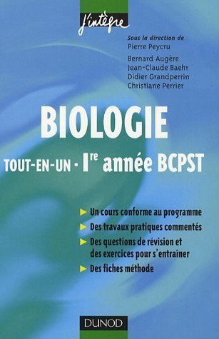 Biologie BCPST 1e année : Tout-en-un by (Paperback)