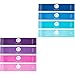 Resistance Bands by Belus with Carry Bag, Video Download and eBook. Set of Four Loop Bands for Exercise, Rehabilitation and Fitness