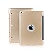 iPad Mini 4 Keyboard Case, iEGrow F1+ Ultra Slim Clamshell Lightweight Keyboard Case for iPad Mini 4 Model A1538/A1550(Gold)