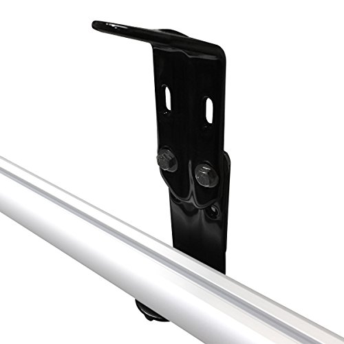 J2000 Aluminum Ladder Roof Rack 3 bar system with accessories for a 2014-Newer Transit Connect White