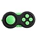 FIDGET DICE Fidget Toys Pack of 2, Fidget Pad and Cube Set, For Work/Class/Home, Black and Green