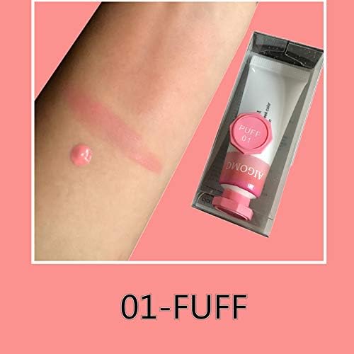 Makeup Liquid Blusher Sleek Silky Cloud Paints Lasts Long 6 Color Natural Cheek Blush Face Contour Make Up SH-A01 PUFF