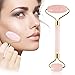 Jade Roller, Jade Roller for Face, Jade Facial Roller, Anti Aging Jade Roller Therapy 100% Natural Jade Facial Roller Double Neck Healing Slimming Massager