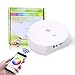 Bluetooth Wireless Smart Controller, Sanwo DC 12V 24V LED Light Strip Controller Work with 4 Pins/5 Pins RGB/RGBW 5050/3528 LED Lights Striping, App Remote for iOS & Android
