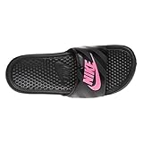 Nike Women's Benassi JDI Swoosh Slide Sandal (9)