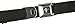 Buckle-Down Ford Mustang Seat-Belt Style Fashion Belt (SBB-FMW10200)