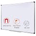 48 x 36 Inch Large Magnetic Dry Erase Board with Pen Tray| Wall-Mounted Aluminum Portable Message Presentation White Board for Kids, Students & Teachers primary