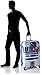 American Tourister Star Wars Hardside Luggage with Spinner Wheels, R2D2, Checked-Large 28-Inch