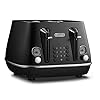 DeLonghi-Distinta-X-CTIN4003BK-Designer-4-Slice-Toaster-Variable-Browning-Control-ReheatDefrostBagel-Function-Black De'Longhi Distinta X CTIN4003.BK Designer 4 Slice Toaster, Variable Browning Control, Reheat/Defrost/Bagel Function…