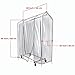 Clear 5 ft Clothing Rack Cover - Dustproof & Waterproof PEVA Material - Portable Transparent Garment Rack Covers (Medium 5ft: 60 X 20 X 59 inch) by Star Trust