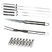 Mockins Stainless Steel 19 Piece BBQ Grill Tool Set Includes A Variation of Heavy Duty Barbecue Grilling Utensils with an Aluminum Carrying & Storage Case Set Christmas Gifts