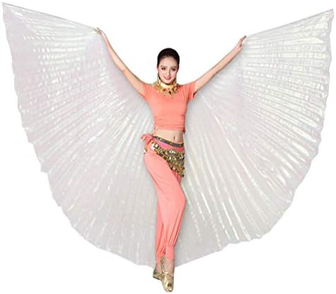 Tookang Dance Adult Fairy Belly Dance Isis Wings No Stick Portable Carnival Costumes Wings Costume Angel Wings Party Performance