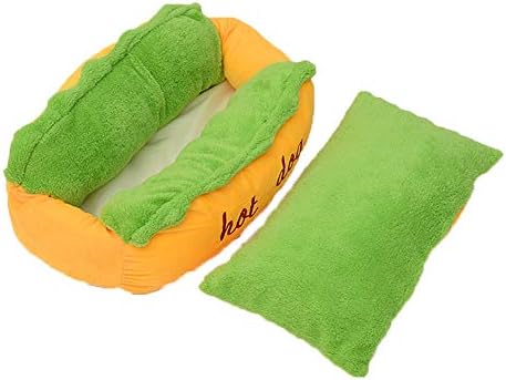 Hot Kennel Cat Litter Pet Mat Fashion Mat, Soft Warm Pet Bed Hot Dog Pad Pet Cushion Gray U-Shaped Pattern