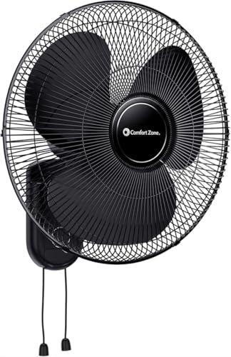 Comfort Zone 16 Inch Wall Fan