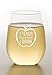 I Teach Therefore I Drink - Funny Stemless Wine Glass 15 oz - Gift for Teacher or Professor - Great Gift for Teacher Appreciation