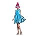 Disguise Women's Poppy Deluxe Adult W/Wig Costume