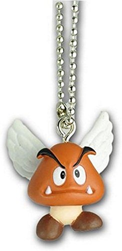 Mario Super Mario Brothers Wii Enemy Character Col.2 Keychain-Flying Goomba